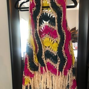 Boutique crochet vest